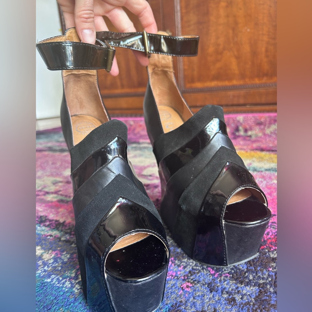 Jeffrey Campbell rockstar heelless